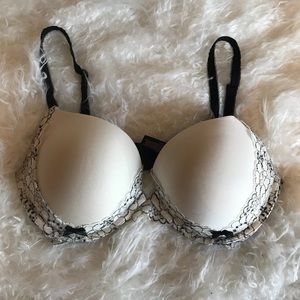 Victoria secret angels lace bra 36 D white/black